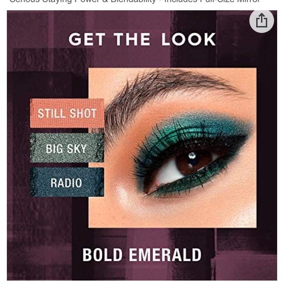 URBAN DECAY BORN TO RUN eyeshadow pallet DISCONTINUED - Picture 2 of 5